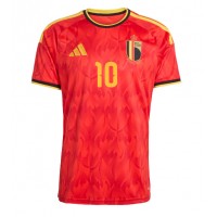 Pánský Fotbalový dres Belgie Leandro Trossard #10 MS 2026 Domácí Krátký Rukáv
